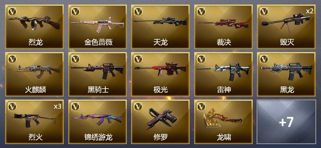 穿越火线（CF）20V武器 1V角色 4皮肤 可排位 新锐