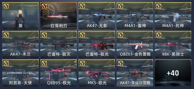 穿越火线：枪战王者V3 53英雄武器 1英雄角色 150万化 专家S