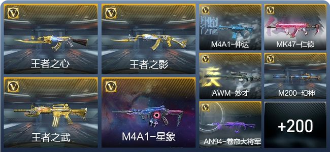 穿越火线：枪战王者V7 418英雄武器 新锐