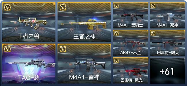穿越火线：枪战王者V3 2王者武器 149英雄武器 新锐