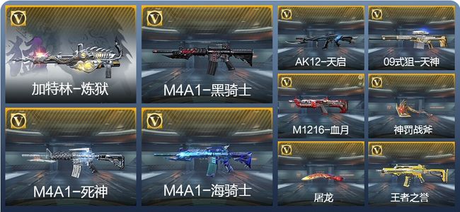 穿越火线：枪战王者V1 24英雄武器 新锐