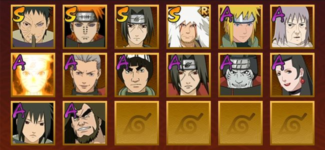 火影忍者V4 4S忍 10A忍 14忍 200W战力 见习