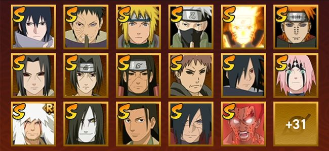 火影忍者V11 19S忍 36A忍 55忍 17通灵 800W战力 见习