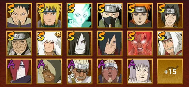 火影忍者V6 11S忍 23A忍 34忍 13通灵 500W战力 见习