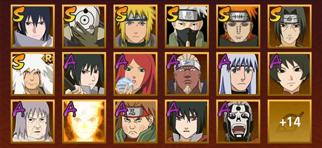 火影忍者V4 8S忍 26A忍 34忍 14通灵 400W战力 见习