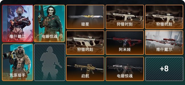 三角洲行动总资产105M 3干员外观 1传说近战 15传说枪械 钻石