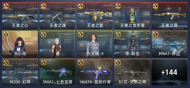 穿越火线：枪战王者V5 221英雄武器 新锐