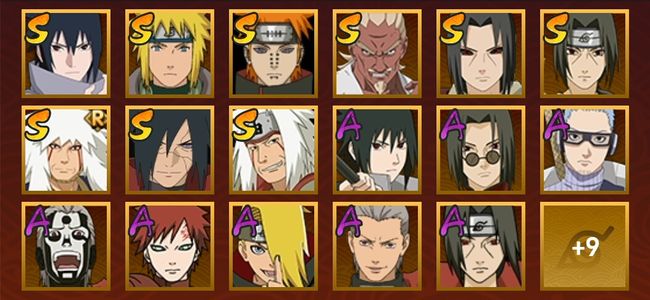 火影忍者V7 9S忍 17A忍 26忍 9S碎片 13通灵 300W战力 前1000名 见习