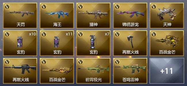 穿越火线（CF）46V武器 1V角色 3皮肤 可排位 枪王