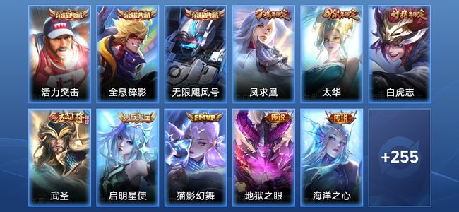 王者荣耀3典藏 8传说 73史诗 266皮肤 最强王者