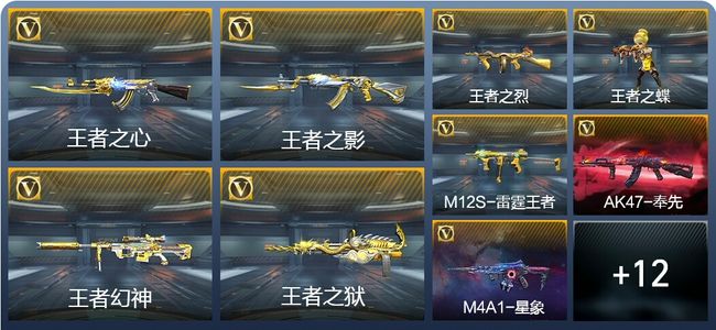 穿越火线：枪战王者V7 10王者武器 306英雄武器 6英雄角色 401万化 专家