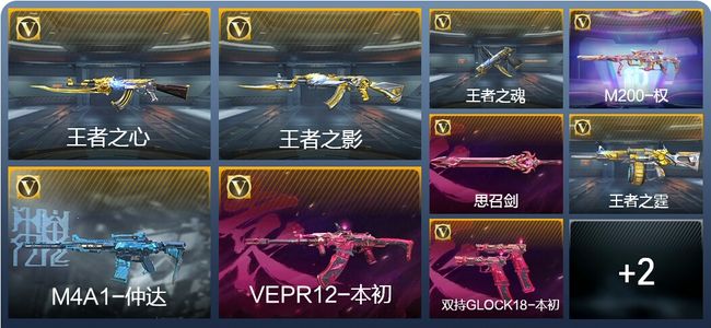 穿越火线：枪战王者V6 6王者武器 159英雄武器 5英雄角色 291万化 专家