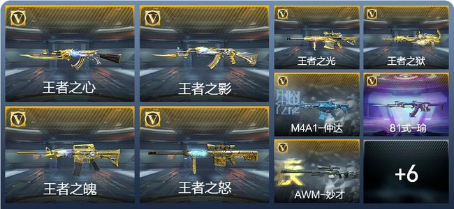 穿越火线：枪战王者V8 9王者武器 220英雄武器 6英雄角色 523万化 专家