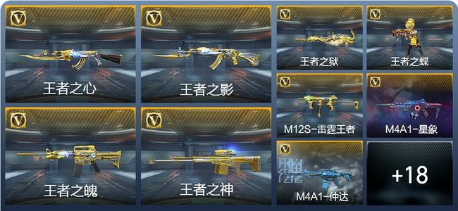 穿越火线：枪战王者V7 10王者武器 282英雄武器 6英雄角色 688万化 专家