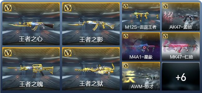 穿越火线：枪战王者V8 7王者武器 216英雄武器 5英雄角色 412万化 专家