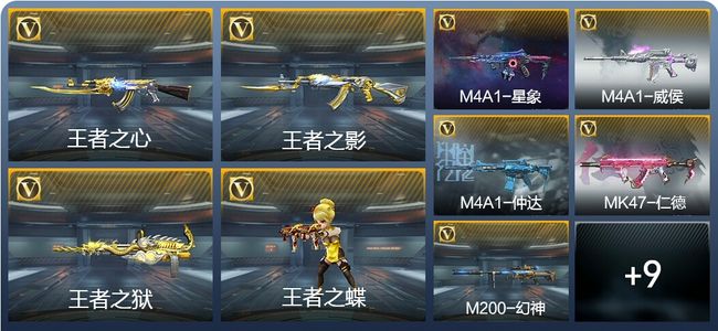 穿越火线：枪战王者V8 8王者武器 150英雄武器 6英雄角色 330万化 专家