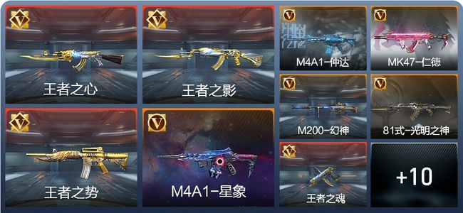 穿越火线：枪战王者V6 8王者 212英雄武器 6英雄角色 319万化 专家