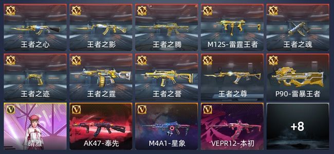 穿越火线：枪战王者V7 10王者 273英雄武器 6英雄角色 500万化 专家