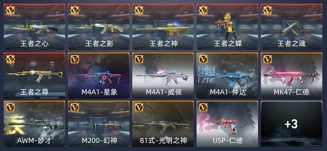 穿越火线：枪战王者V5 6王者 202英雄武器 6英雄角色 292万化 专家