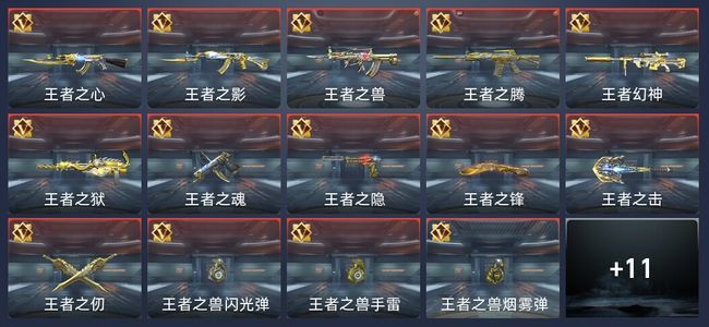 穿越火线：枪战王者V7 16王者 203英雄武器 6英雄角色 346万化 专家