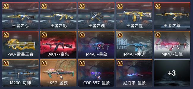 穿越火线：枪战王者V6 6王者 281英雄武器 6英雄角色 422万化 专家