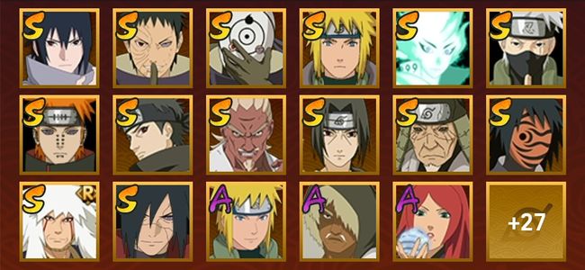 火影忍者V10 14S忍 30A忍 153忍 1876S碎片 17通灵 700W战力 前1000名 暗部