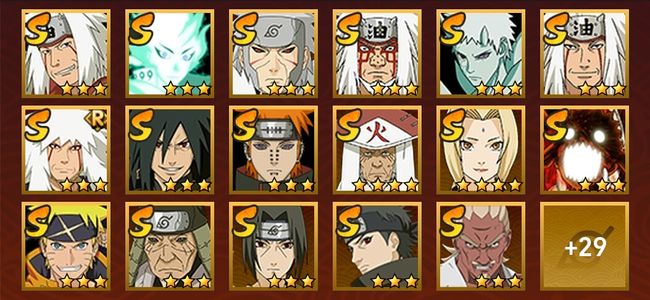 火影忍者V11 17S忍 29A忍 157忍 2674S碎片 22通灵 1000W战力 前50名 暗部