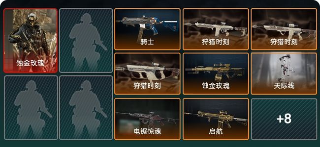 三角洲行动总资产8.1M 1干员外观 16传说枪械 烽火：白银 战场：无军衔