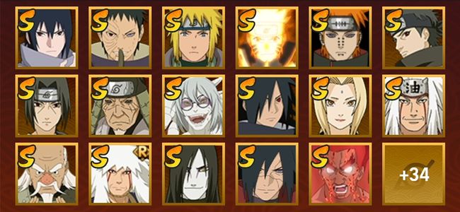 火影忍者V11 22S忍 39A忍 61忍 100W内战力 见习