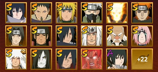 火影忍者V9 17S忍 29A忍 46忍 100W内战力 见习