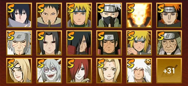 火影忍者V10 21S忍 39A忍 60忍 100W内战力 见习