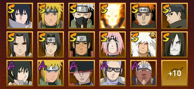 火影忍者V8 13S忍 20A忍 33忍 100W内战力 见习