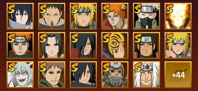 火影忍者V12 34S忍 42A忍 76忍 100W内战力 见习