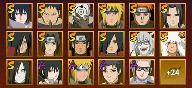 火影忍者V8 13S忍 33A忍 46忍 100W内战力 见习