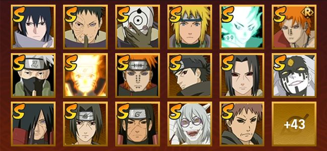 火影忍者V11 28S忍 42A忍 70忍 1000W战力 见习