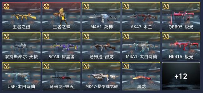 穿越火线：枪战王者2王者 26英雄武器 34万化 专家S