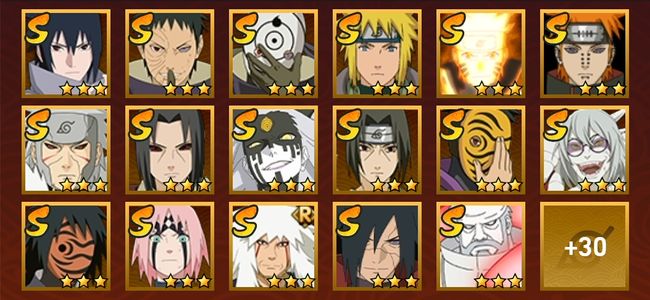 火影忍者V12 17S忍 31A忍 155忍 2051S碎片 19通灵 800W战力 前500名 暗部