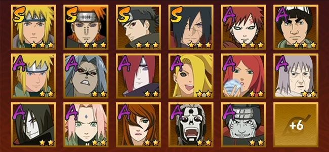 火影忍者V9 4S忍 19A忍 103忍 561S碎片 14通灵 300W战力 上忍