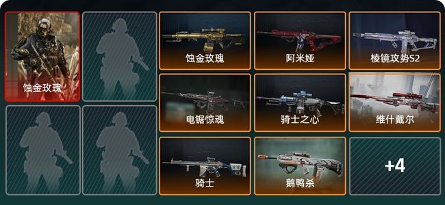 三角洲行动总资产62M 1干员外观 12传说枪械 黑鹰