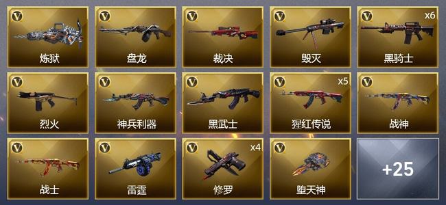 穿越火线（CF）36V武器 2V角色 5皮肤 可排位 新锐