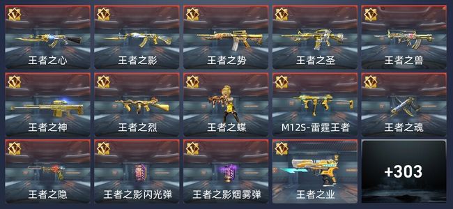穿越火线：枪战王者V8 20王者 305英雄武器 12英雄角色 610万化 枪王SSS