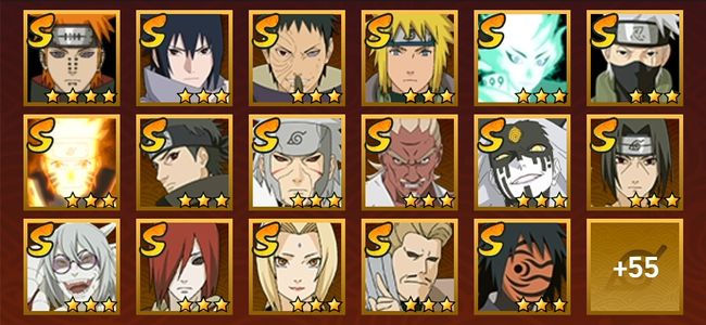 火影忍者V12 24S忍 48A忍 198忍 2842S碎片 18通灵 1000W战力 前500名 上忍