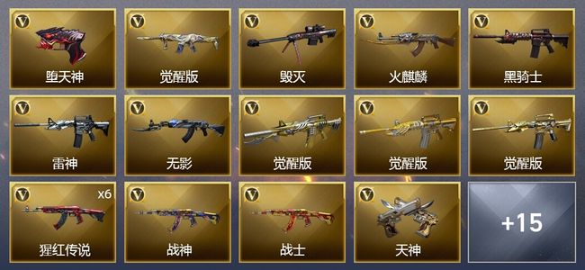 穿越火线（CF）41V武器 1V角色 3皮肤 可排位