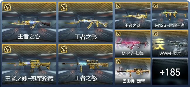 穿越火线：枪战王者V9 10王者武器 203英雄武器 6英雄角色 368万化 专家S