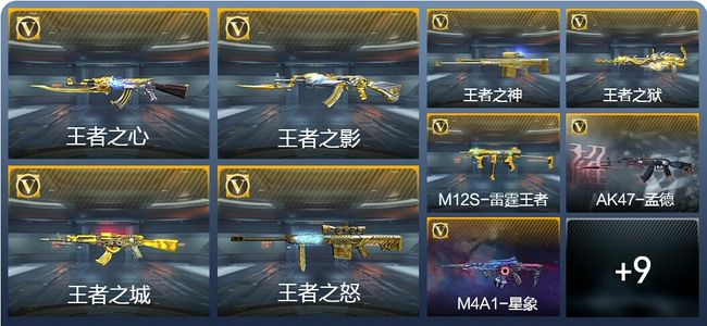 穿越火线：枪战王者【苹果版】V8 39王者武器 237英雄武器 新锐