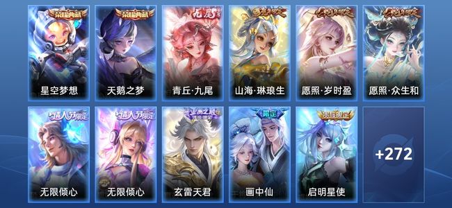 王者荣耀V6 2典藏 16传说 86史诗 283皮肤 121英雄 尊贵铂金III