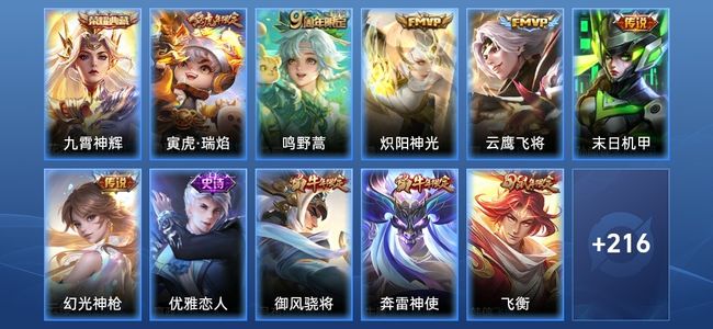 王者荣耀V7 1典藏 6传说 69史诗 228皮肤 122英雄 最强王者