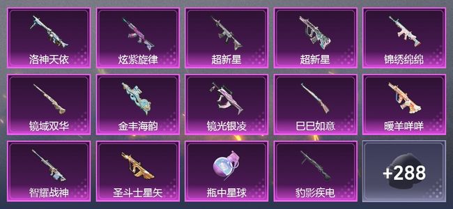 和平精英1载具 20升级枪 9粉装 5尾迹 150套装 85894热力 11印记