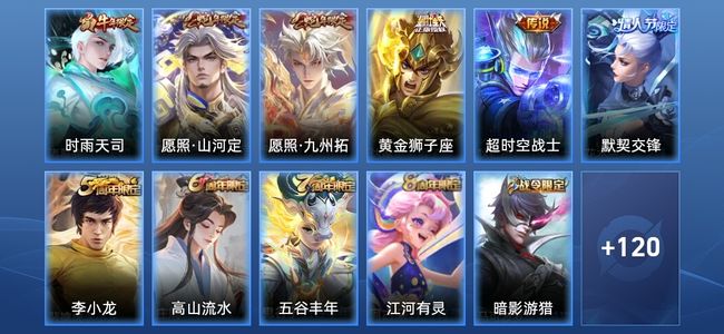 王者荣耀V6 5传说 32史诗 131皮肤 尊贵铂金I