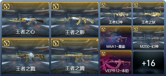 穿越火线：枪战王者【苹果版】V8 41王者武器 161英雄武器 新锐